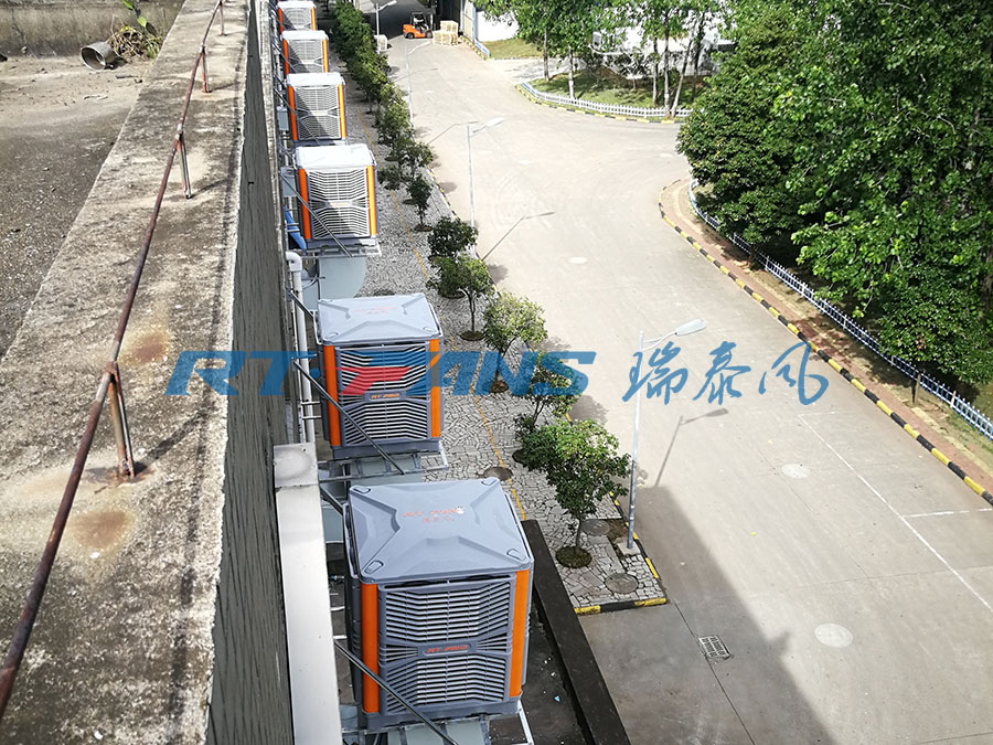 廠房降溫設(shè)備,環(huán)?？照{(diào),瑞泰風(fēng)冷風(fēng)機