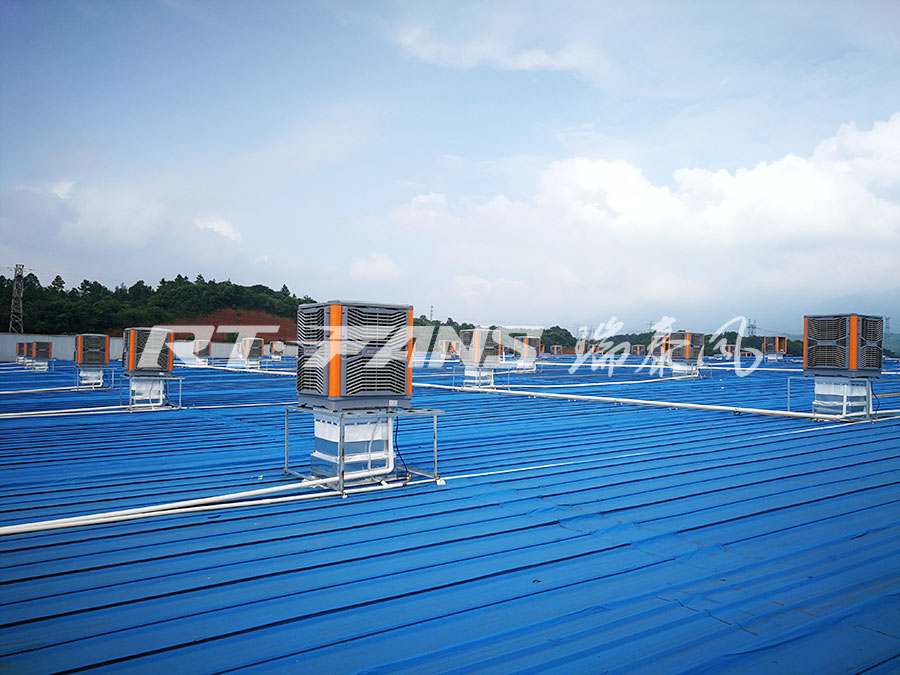 工廠降溫,瑞泰風(fēng)環(huán)?？照{(diào),車間降溫