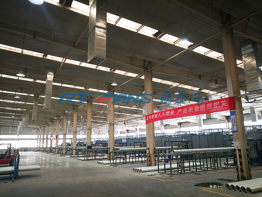 廠房降溫,工業(yè)冷風機,瑞泰風冷風機