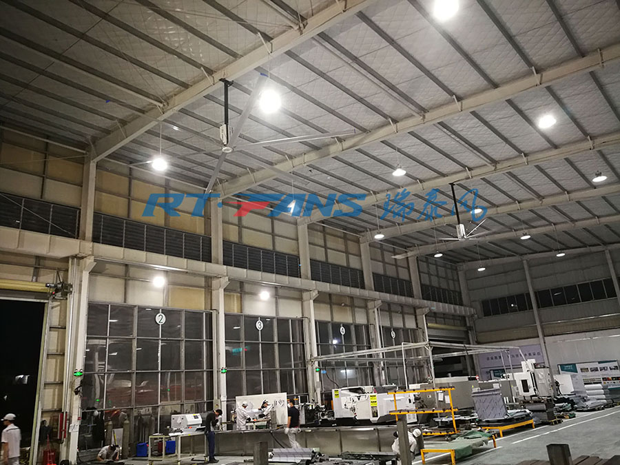 通風降溫方案,車間降溫,工業(yè)大風扇