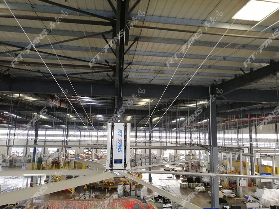 瑞泰風(fēng)工業(yè)大風(fēng)扇,工業(yè)大吊扇,車(chē)間降溫